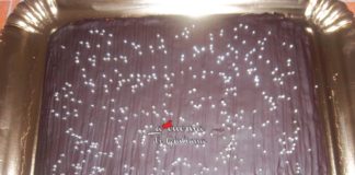 Torta di zucca gialla e cioccolato