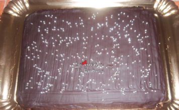 Torta di zucca gialla e cioccolato