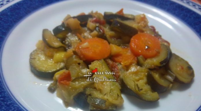 Verdure con zenzero fresco