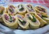 Rotolo di frittata farcito