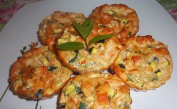 Sformatini di verdure e surimi