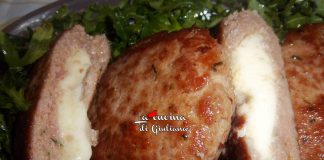 Hamburgher farciti di mozzarella