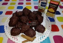 Biscotti di crusca d’avena e crusca di grano con cacao, cannella e zenzero