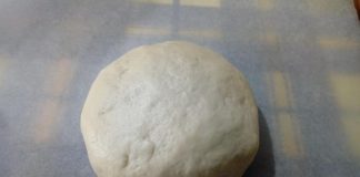 Pasta brisè con olio d’oliva e vino bianco