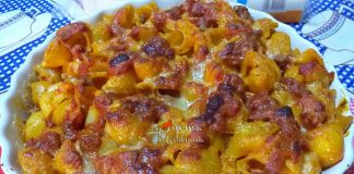 Pasta al forno gratinata con verdure